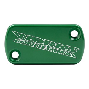 FRONT BRAKE MASTERCYLINDER COVER HON/KAW/TM/BETA, CR/CRF 96-26, KX250F/X 21-26, KX450F/X 19-23 GREEN